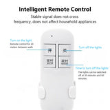 Remote control lamp holder with large screw mouth
