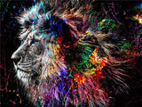 Diamond Painting Lion 5D DIY Embroidery Animal Art Decoration