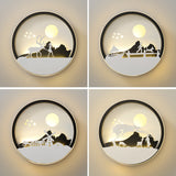 Wall Lamp Bedroom Modern Minimalist Creative Background