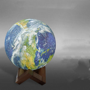 3D Print Lamp Moon Earth Lamp