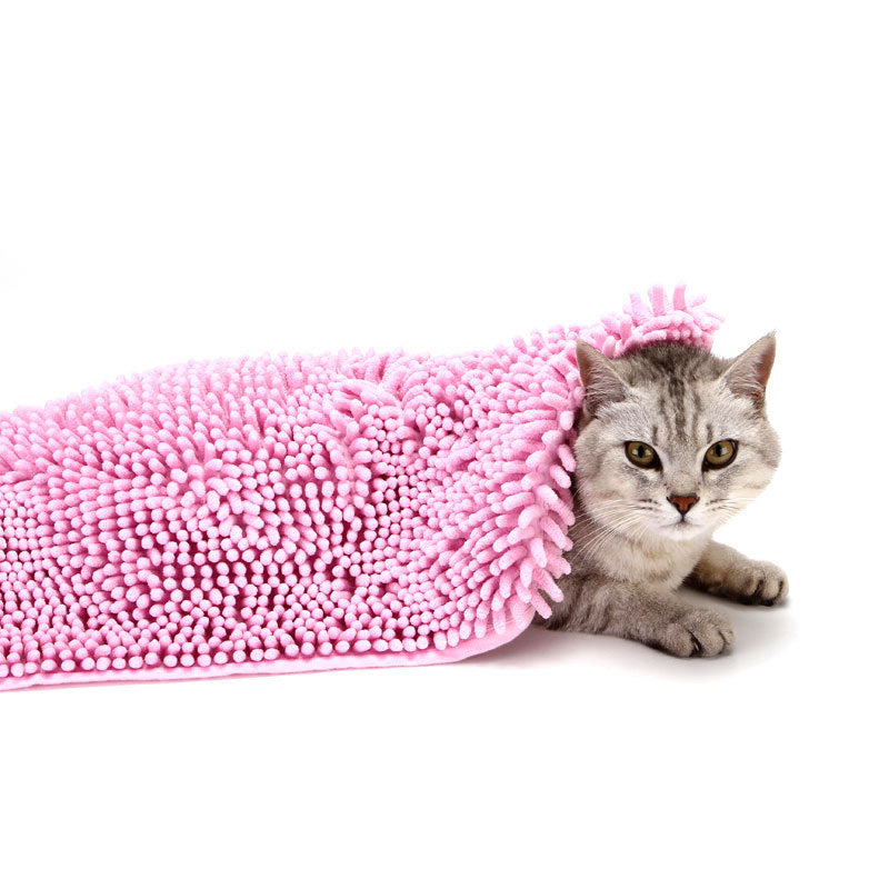 Pet Chenille Extra Size Quick-drying Absorbent Towel