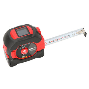 UNI-T Laser Measuring Tape Measur Digital Distance Meter Rangefinder Retractabl Laser Ruler Trena A Laser Professional