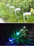 Solar Powered Garden Diamond Light