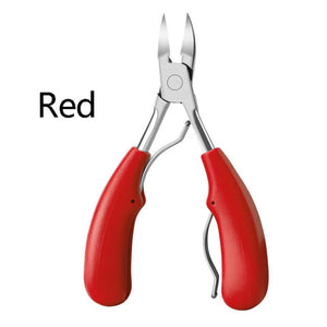 Double spring lancet clamp nail clipper