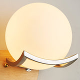Solid Wood Wall Lamp Simple Bedroom Modern Chinese Style