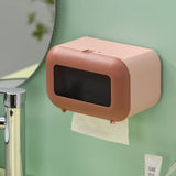 Household Wall-mounted Tissue Box Bathroom Supplies
