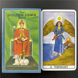 The Golden Dawn Tarot Oracle Cards English Version Party Holiday Entertainment Desk Game Cards