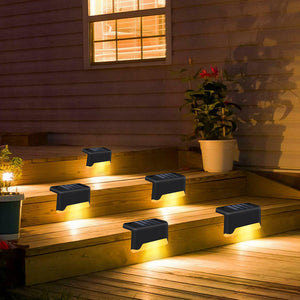 Solar outdoor courtyard lamp staircase wall lamp