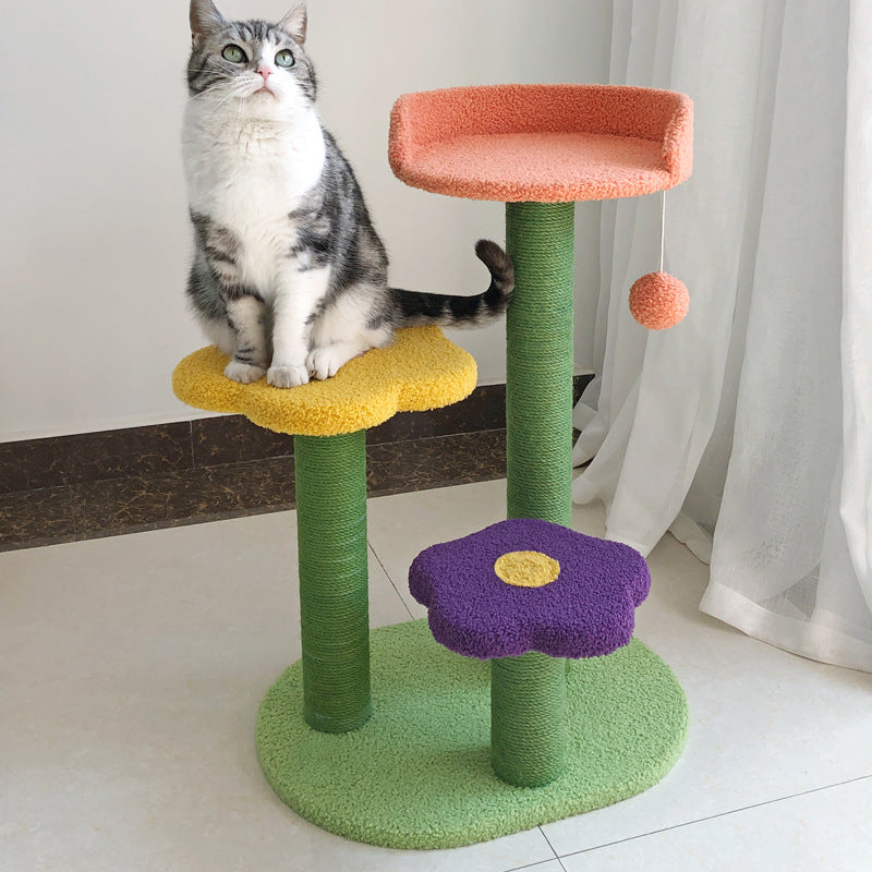 Cat Tower  Cat Scratch Board Wear-resistant Cat Climbing Tree