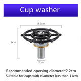 Stainless Steel Cup Washer With Embedded Automatic High-pressure Push Cup Washer