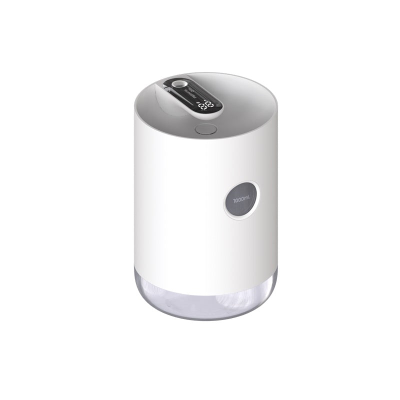 Air Humidifier 1L 3000mAh Portable Wireless USB Water Mist Diffuser Battery Life Show With LED Night Light