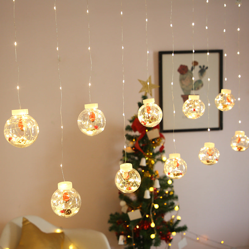 Christmas Decoration Curtain LED String Lights Fairy Tale