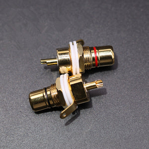 Oxygen-free pure copper connector