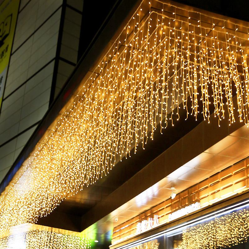 LED Curtain Lights Icicle Waterfall Lights Decorative String Lights