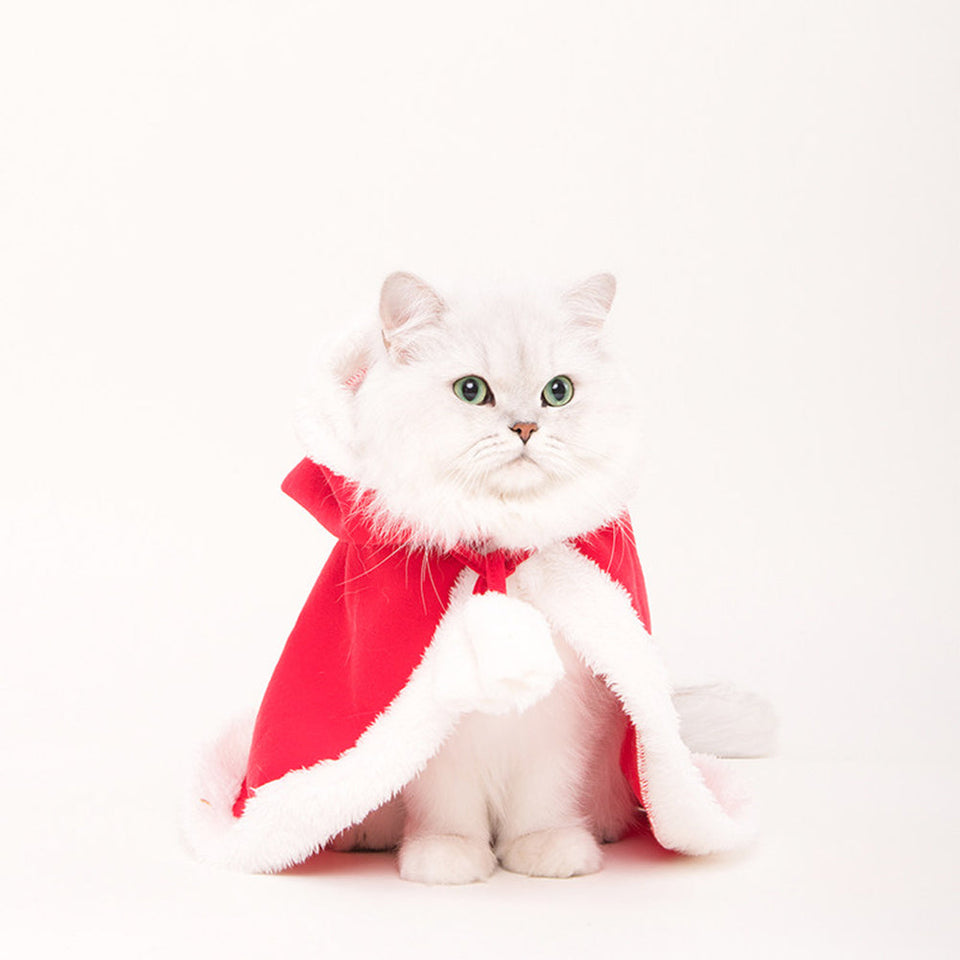 Pet New Year Festive Clothes Dog Cat Christmas Day Cloak