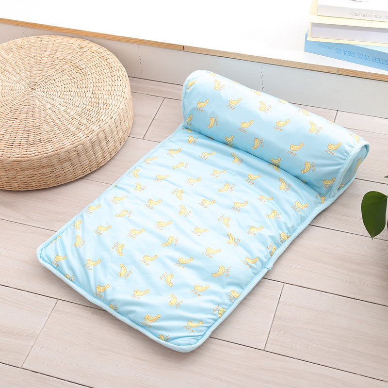 Cool Dog Mat Summer Pet Blanket Cooling Breathable Cat Bed Outdoor Washable Travel Cold Silk Sofa Portable Sleep Puppy Supplier