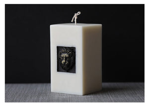 Candle Mold Creative Candle Lion Head Mold European Style Retro Aromatherapy Candle Ornament Handmade DIY Material