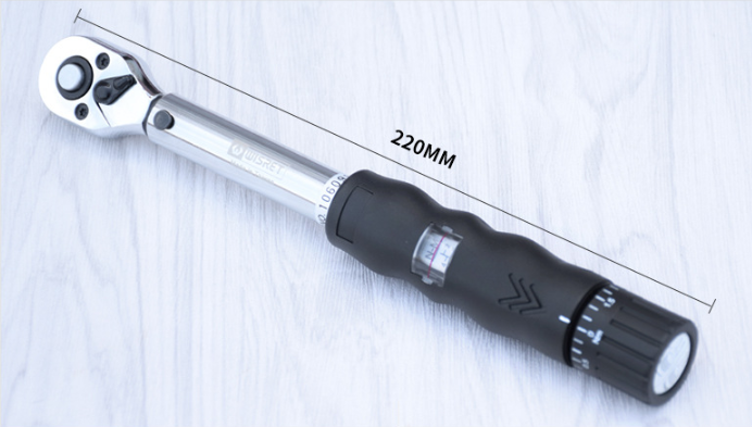 High precision window type bicycle torque wrench