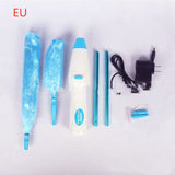 2021 New Electrinic Hair Brush Spin Electric Hand Duster Motorized Dust Baguette Eliminates Dust House Clean Brush