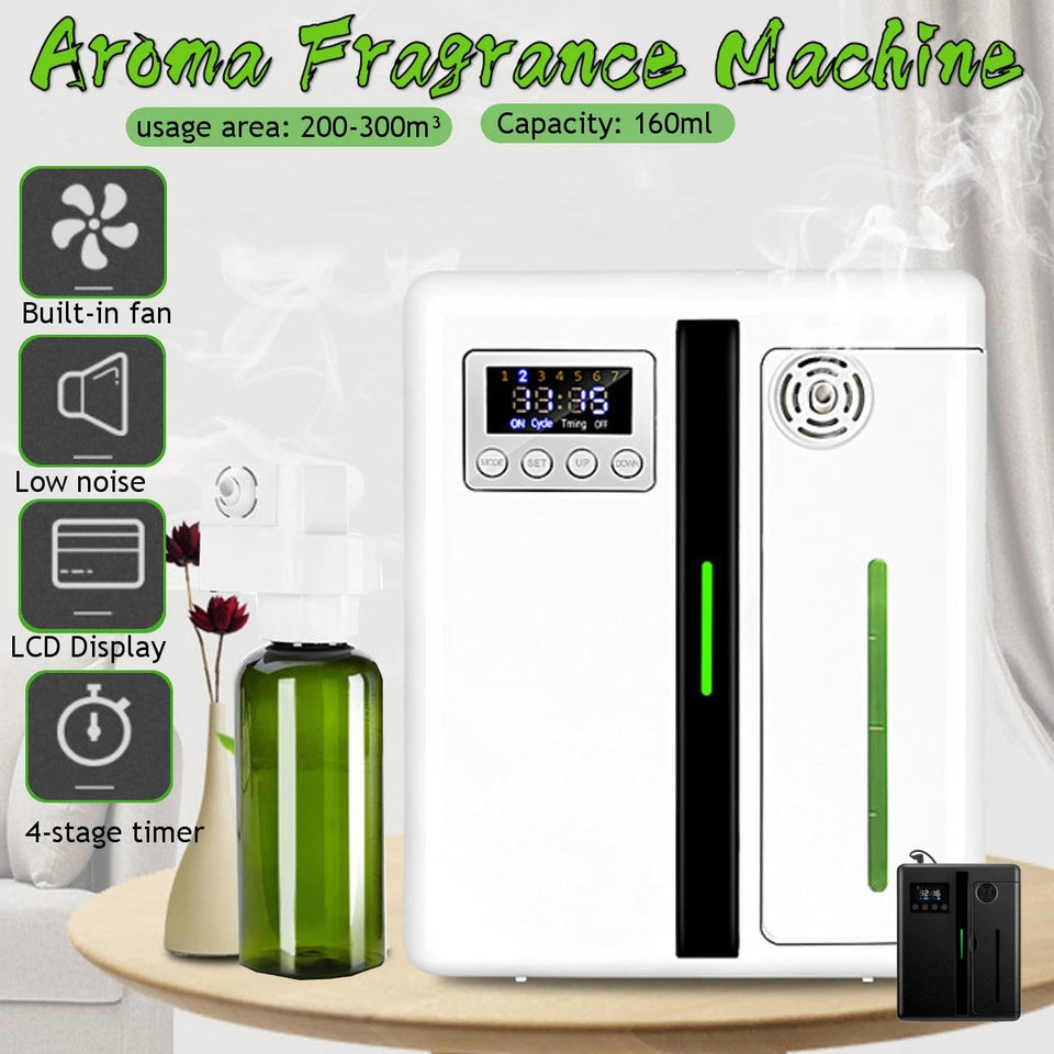 Scent Diffuser 160ml Waterless Air Scent Machine Hotel Lobby Smart Air Humidifier Hotel Collection Diffuser