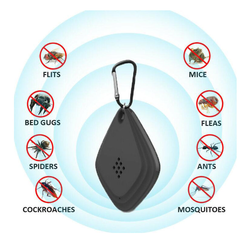 Outdoor Portable Insect Repellent Anti Mosquito Repellent Ultrasonic USB Electronic Roach Control Flealess Pet Ultrasonic