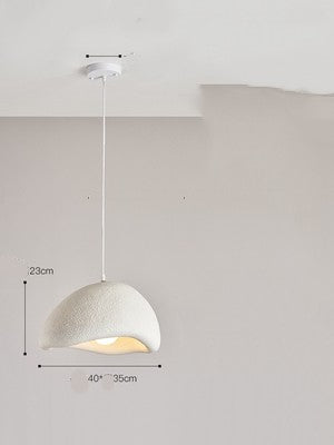 Cloud Chandelier With Micro Cement Cream French Bar Island Restaurant