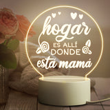 Suitable For Mommy Birthday LED Night Light Warm Bedside Decoration