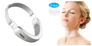 LED Photon Therapy V-shaped Slimming Facial Micro-current Electric Vibration Lifting Massager