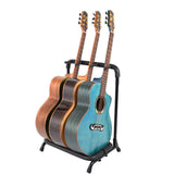 Guitar Holder Rack Stand Multi-Instrument Floorstand Holds up to 3/5/7/9 Guitars