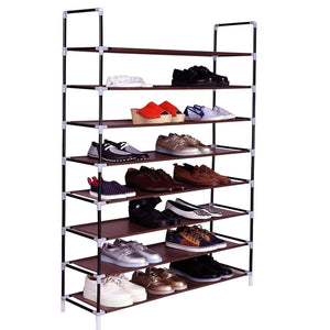 3/5/10 Tier Heavy Duty Storage Holder Cabinet Shelves Home-saving Shoe Rack