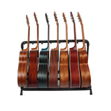 Guitar Holder Rack Stand Multi-Instrument Floorstand Holds up to 3/5/7/9 Guitars