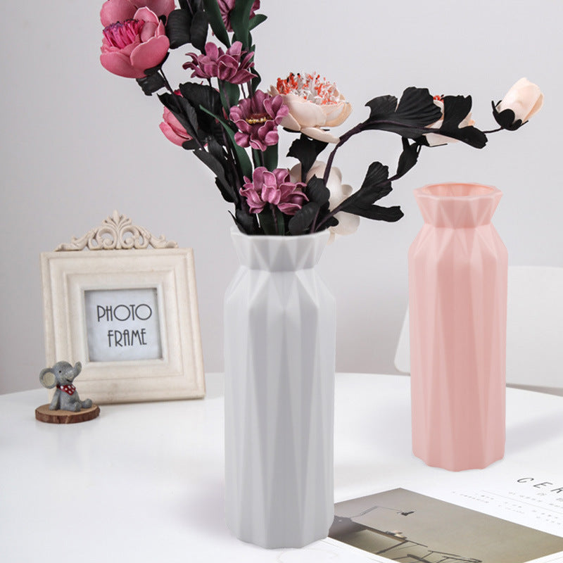 Simple Drop-resistant Melamine Vase Domestic Ornaments