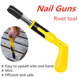 Manual Steel Nails Guns Rivet Tool Concrete Steel Wall Anchor Wire Slotting Device Decoration Power Tools Rivet Gun Tufting Gun