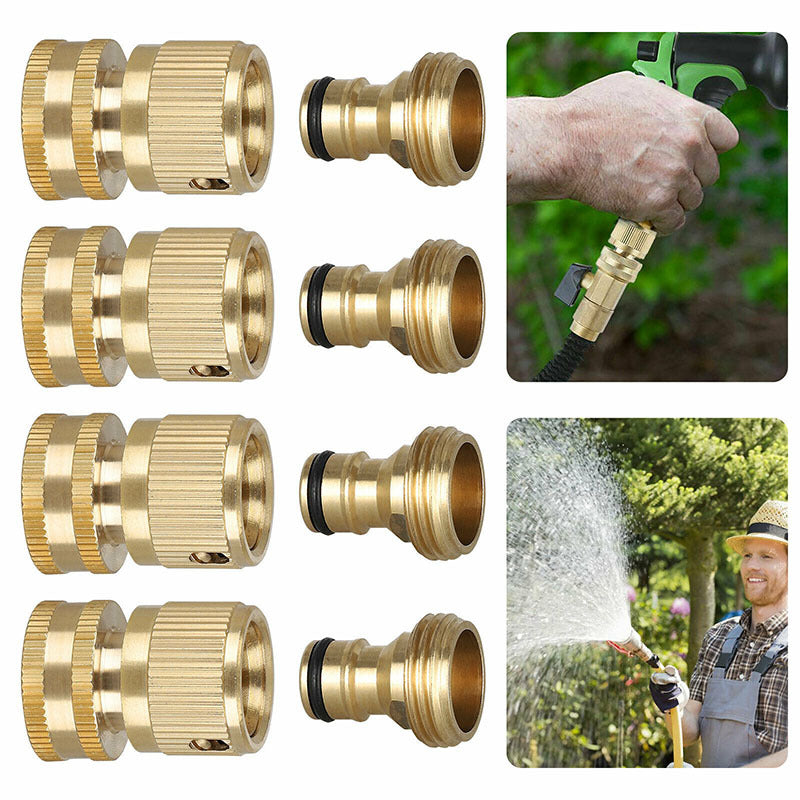 Brass Quick Water 3 4 Water Pipe Joint Set