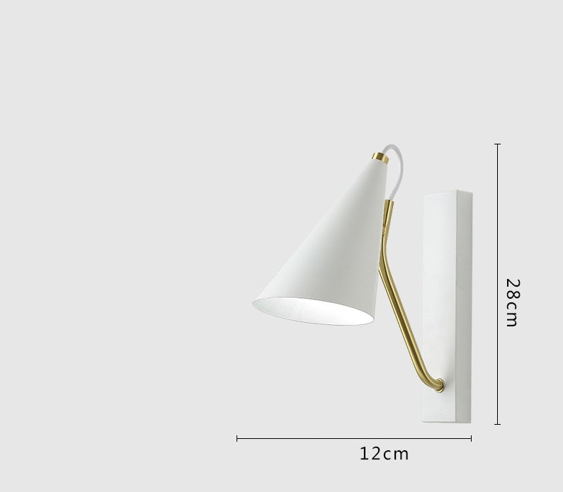 Bedside Bedroom Nordic Minimalist LED Wall Lamp