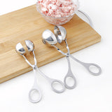 Food Clip Kitchen Creative Stainless Steel Meatball Maker