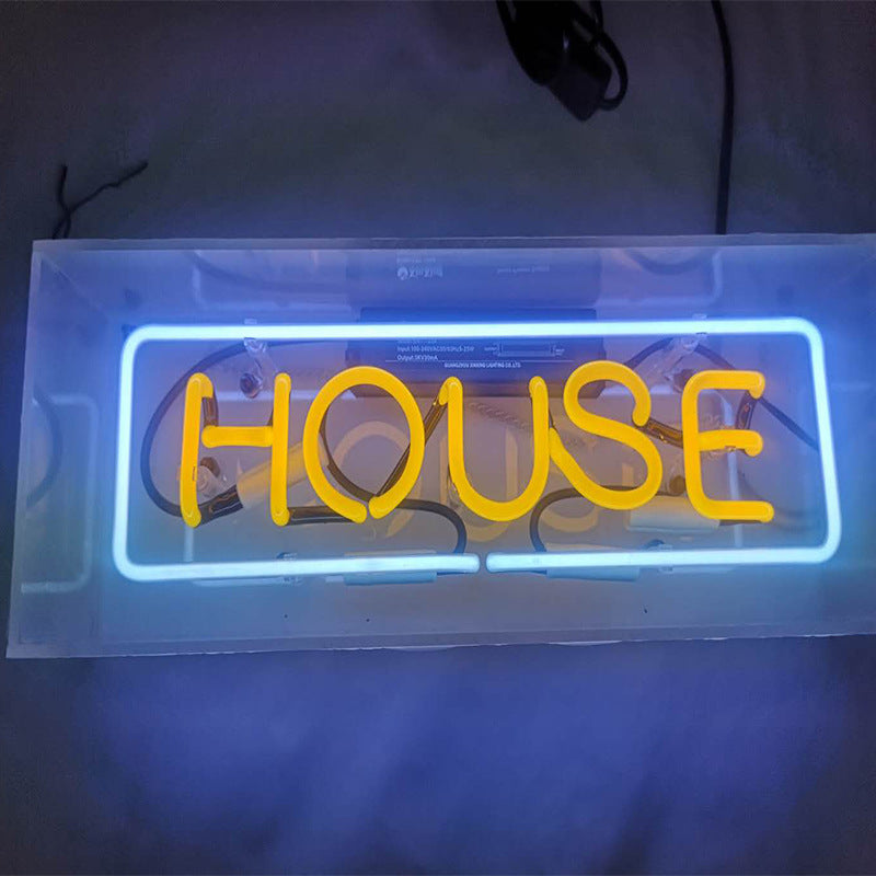 Neon Sign Acrylic Glass Light Box