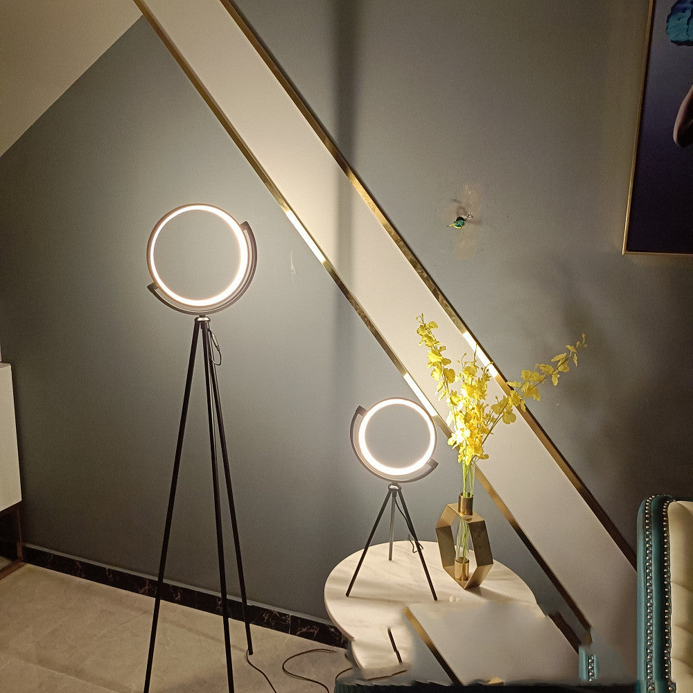LED Light Supplementary Aluminum Floor Lamp Study Decorative Lamp