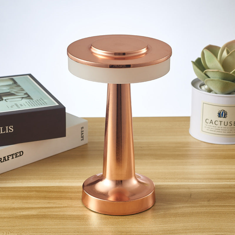 Creative Dining Table Hotel Dumbbell Charging Table Lamp