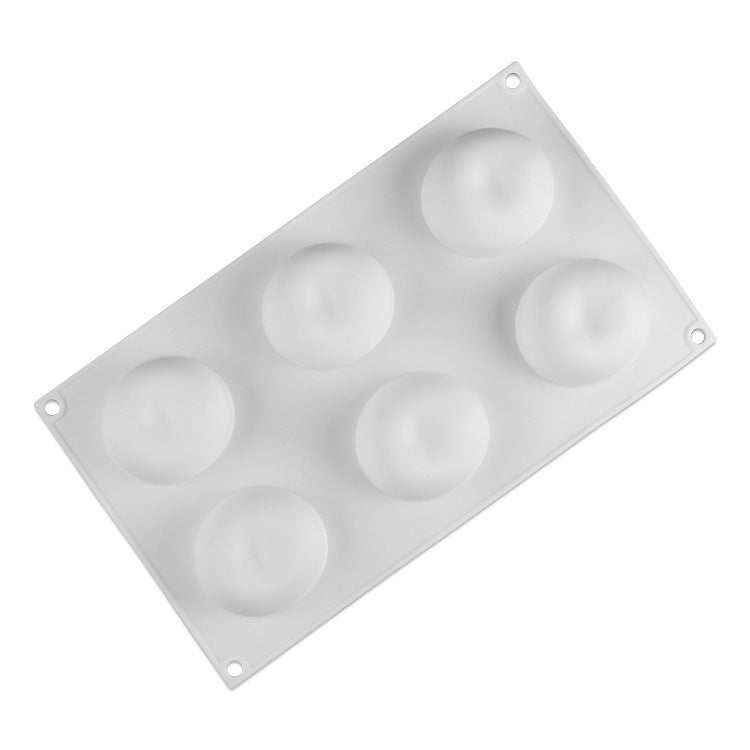 Silicone Fondant Mold For 6 Apples French Mousse Cake