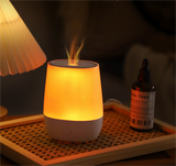 Creative New Flame Humidifier Aromatherapy Usb Mute Bedroom Mini Simulation Flame Aromatherapy Machine
