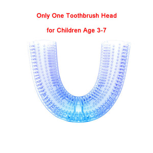 Electric Children's Toothbrush U-shaped Toothbrush Is Suitable For Children And Adults Ipx8 Waterproof