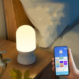 Intelligent Voice-controlled Voice Small Night Light USB Charging Pat Dimming