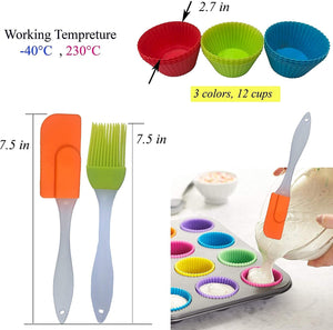 Silicone Mold Baking Tool Egg Beater