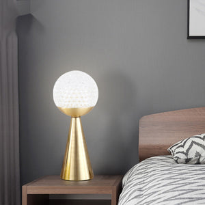 Creative Lamp Nordic Table Lamp Light Luxury Glass Ball Bedroom Bedside Study Desk
