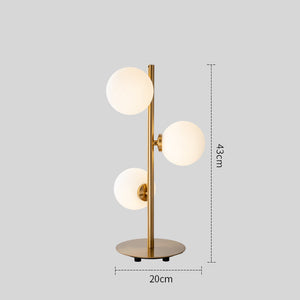 Table Lamp Bedroom Simple Modern Personality Creative Round Ball