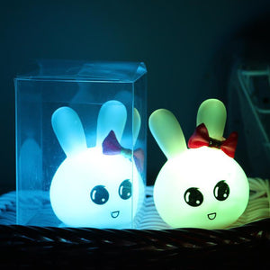 Elementary School Kindergarten Tanabata Gift Cute Rabbit Night Light