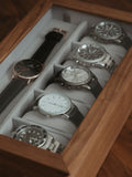 Solid Wood Watch Storage Box Display Stand
