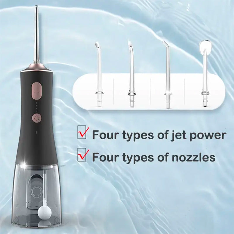 Waterproof IPX7 Dental Water Flosser For Teeth And Braces