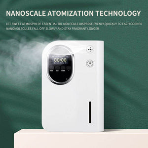 Hotel Diffuser 160ml Automatic Aroma Machine Negative Ion Purification Air Diffuser Essential Oil Diffuser Scent Diffuser For Commercial